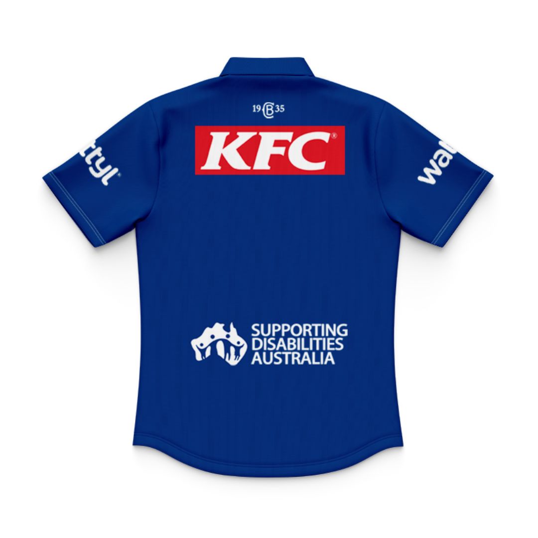 Canterbury Bankstown Bulldogs 2025 Kids Away Polo Shirt