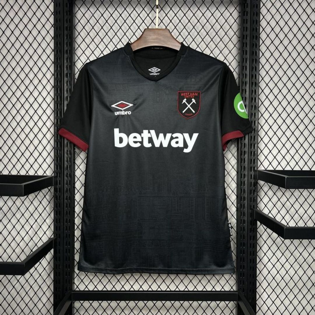 West Ham United 2024/25 Away Jersey Shirt (Add Your Own Name & Number)