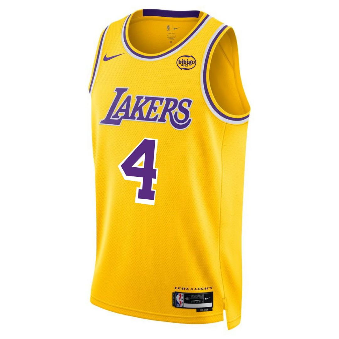 Los Angeles Lakers 2024/25 Dalton Knecht #4 Home Jersey