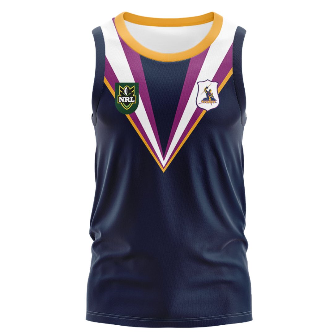 1998 Melbourne Storm Retro Home Singlet