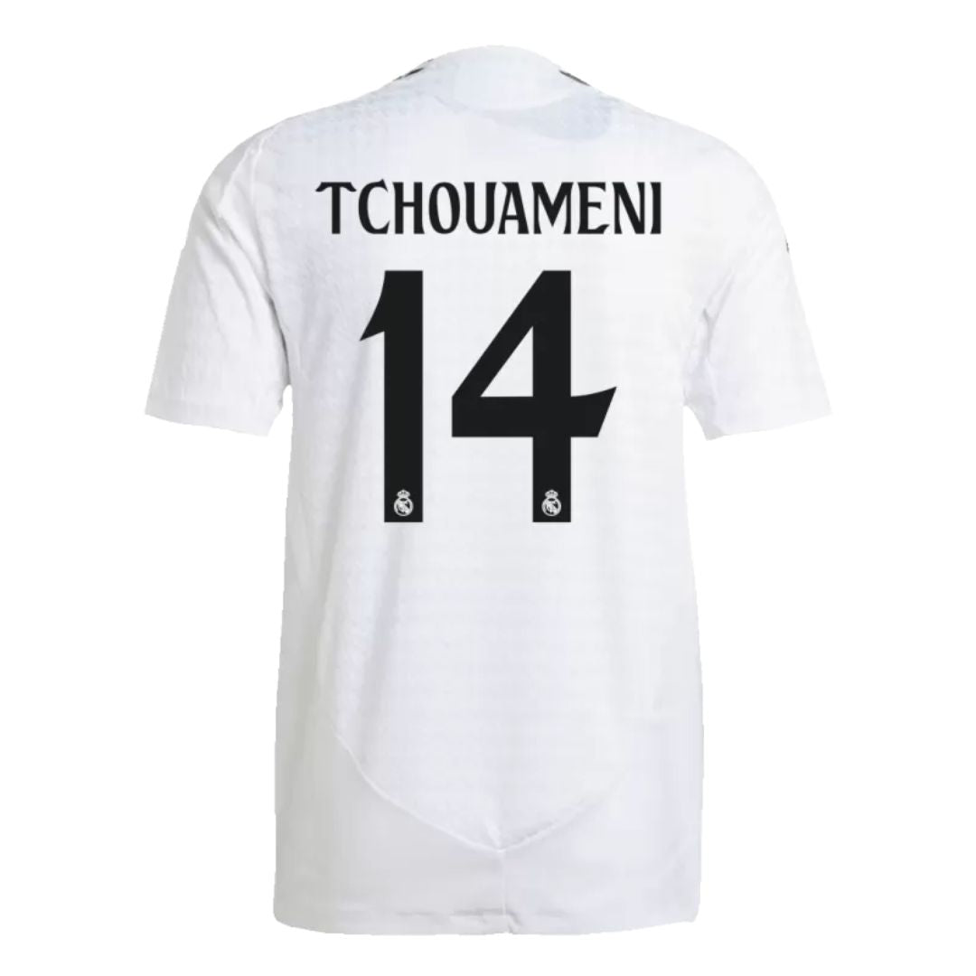 Real Madrid 2024/25 Tchouameni #14 Home Jersey Shirt