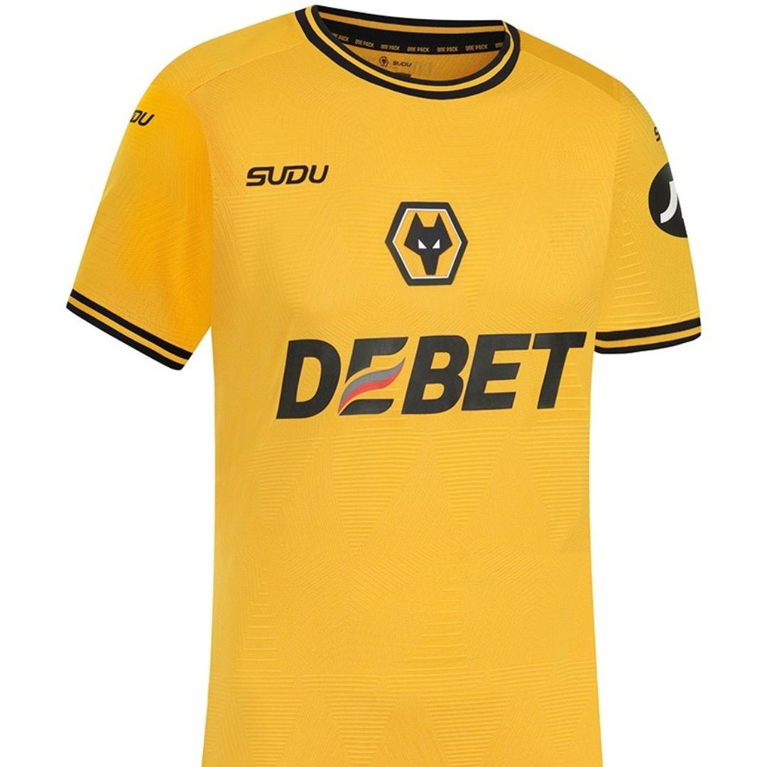 Wolverhampton Wanderers 2024/25 Home Jersey Shirt (Add Your Own Name & Number)