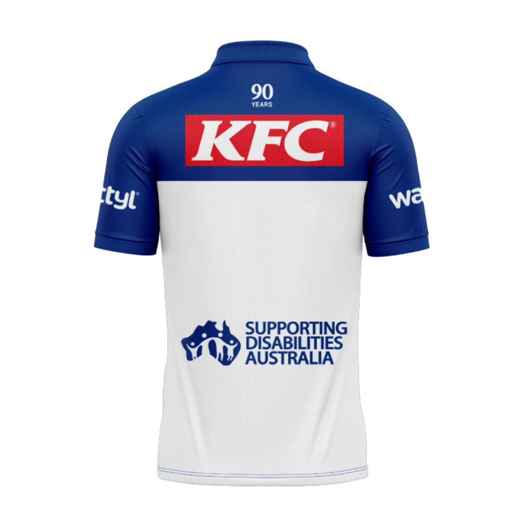 Canterbury Bankstown Bulldogs 2025 Home Polo Shirt