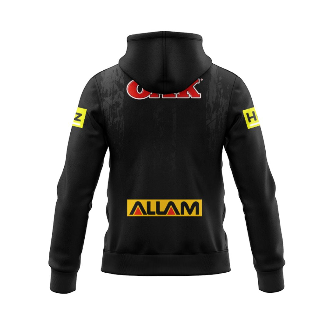 Penrith Panthers 2025 Kids Dark Training Hoodie