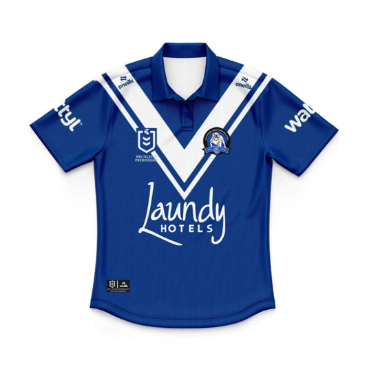 Canterbury Bankstown Bulldogs 2025 Kids Away Polo Shirt