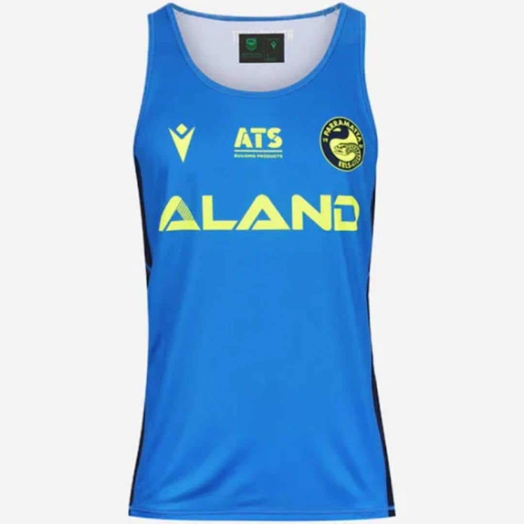 Parramatta Eels 2024 Blue Training Singlet
