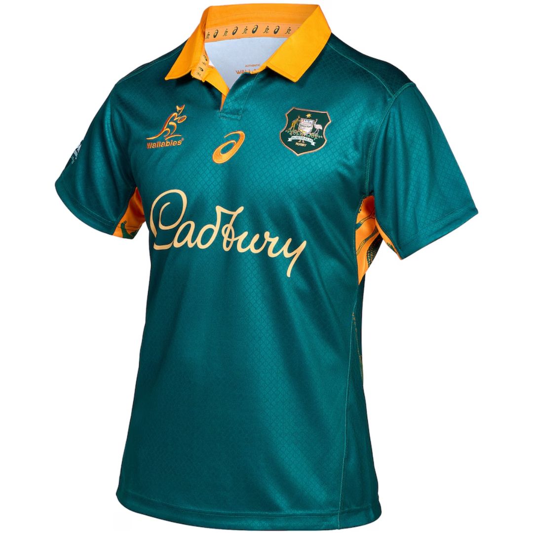Australian Wallabies 2025 Lions Tour Warm Up Jersey