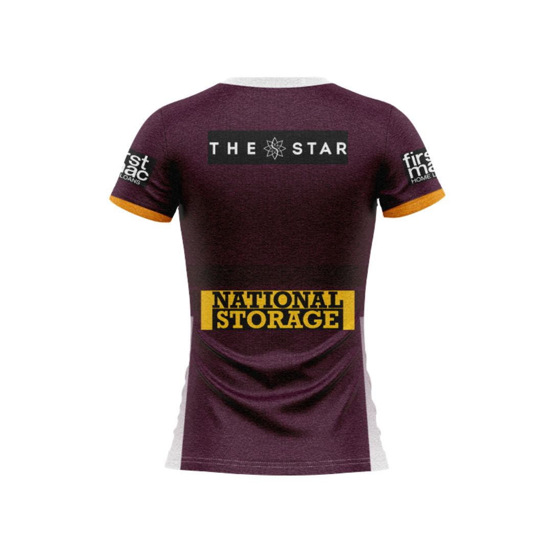 Brisbane Broncos 2025 Women's Home Shirt