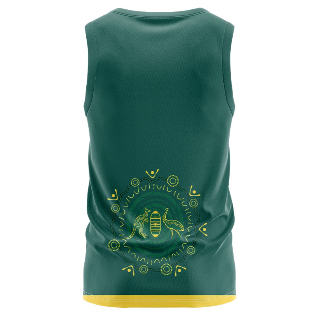 Australia Kangaroos 2024 Indigenous Singlet