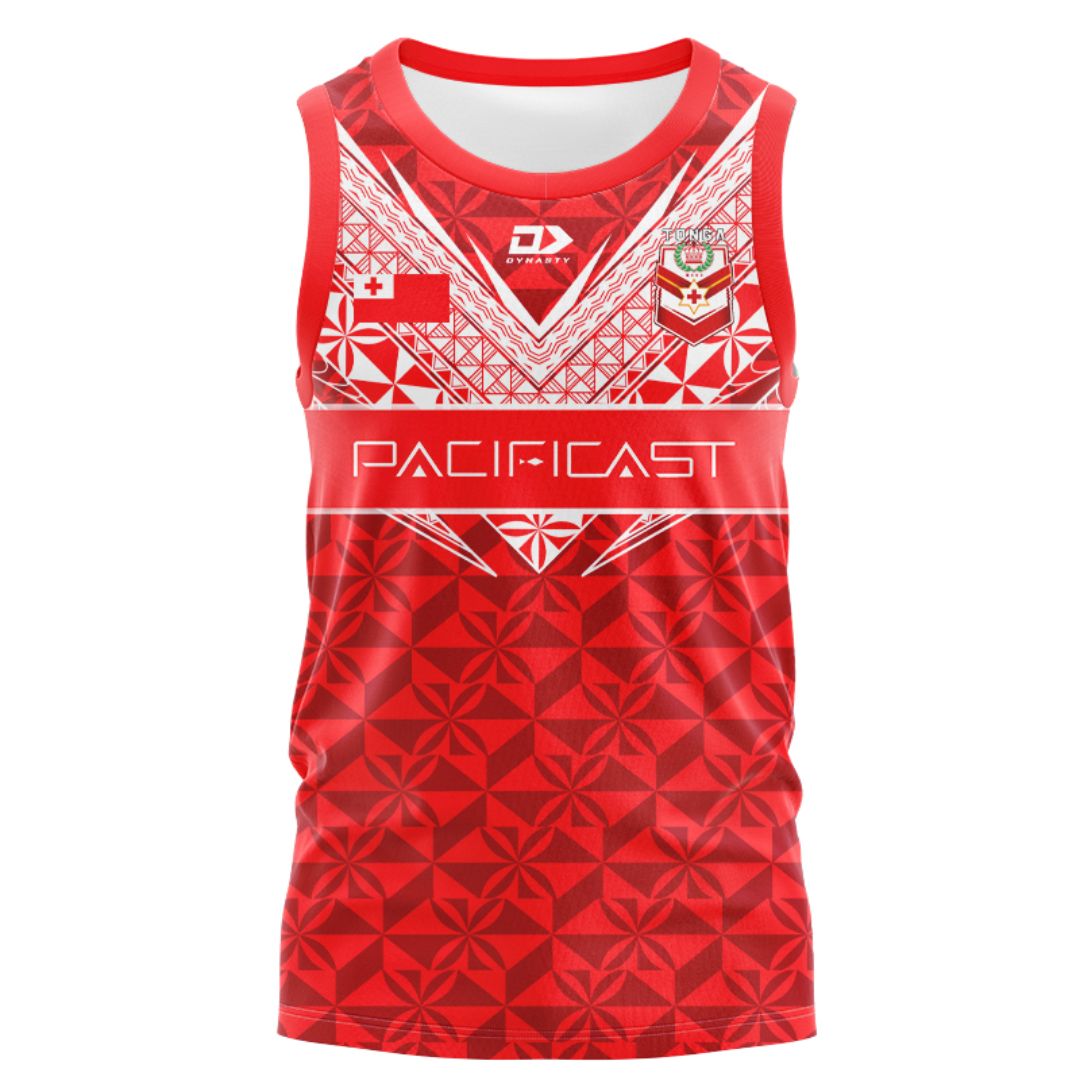 Mate Ma'a Tonga 2024 Rugby League Singlet