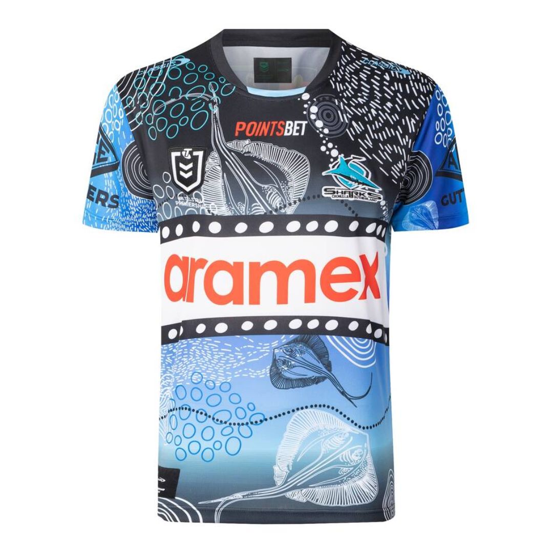 Cronulla Sutherland Sharks 2024 Indigenous Jersey