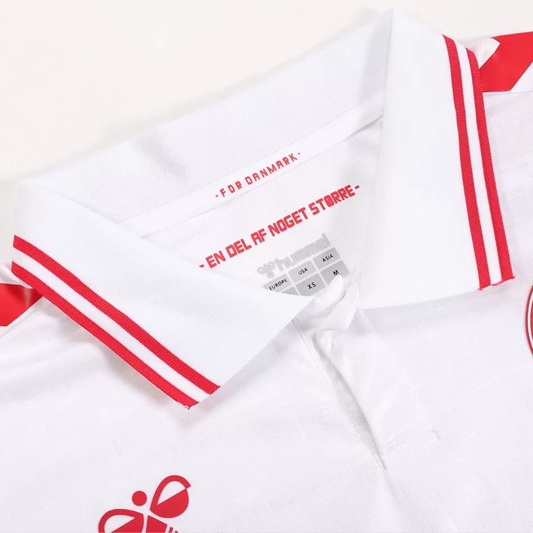 Denmark Euro 2024 Away Jersey Shirt