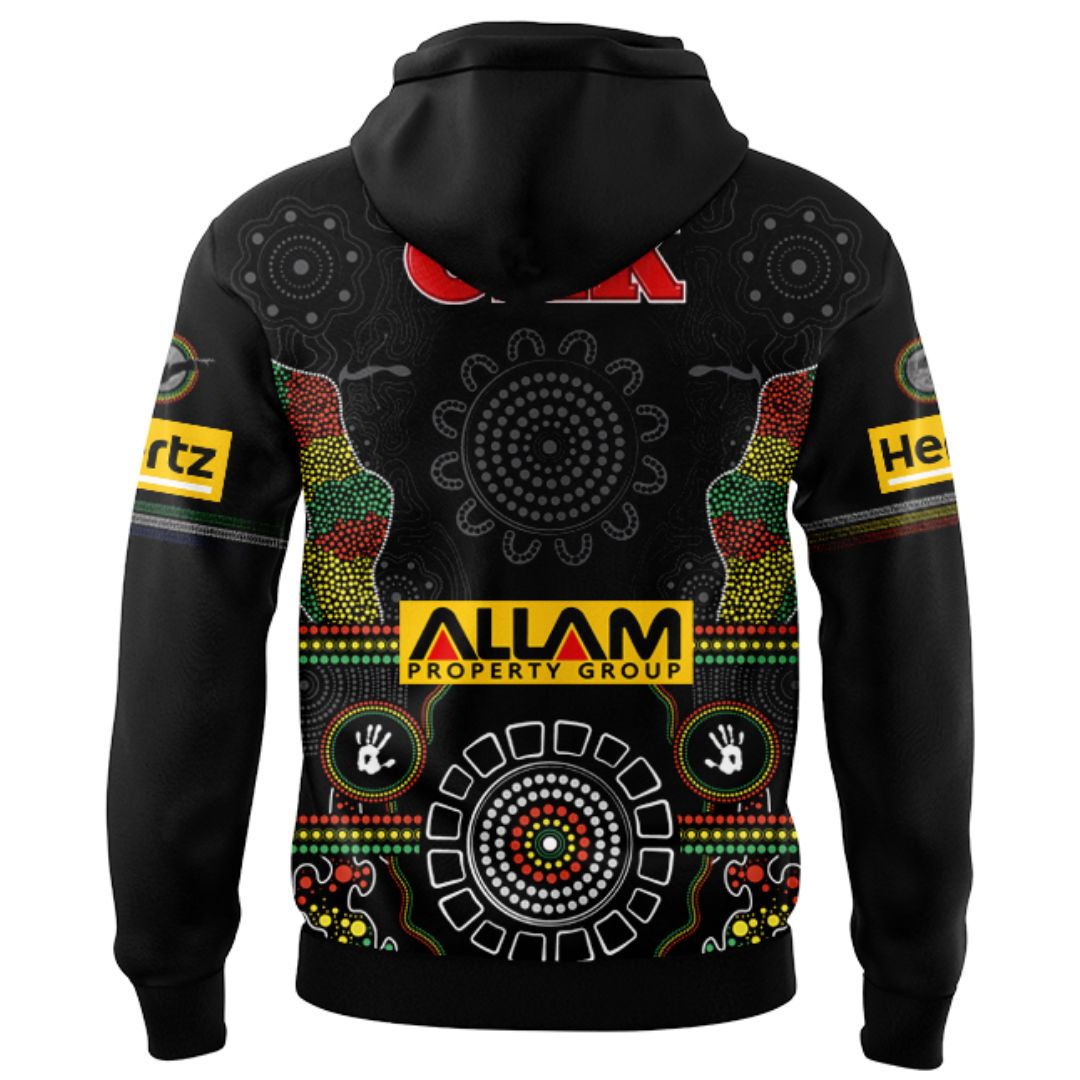 Penrith Panthers 2025 Indigenous Hoodie with Zipper