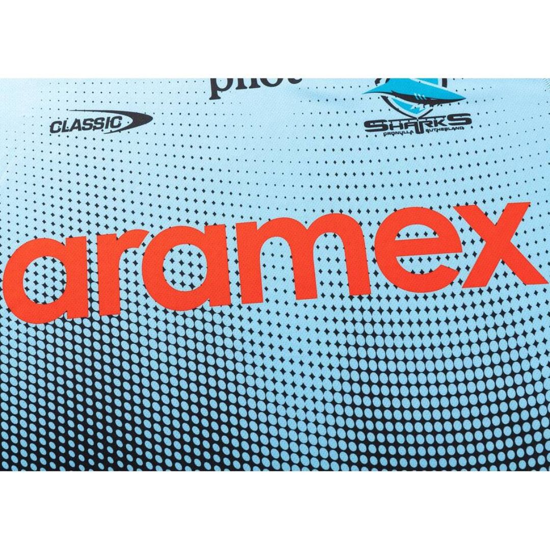 Cronulla Sutherland Sharks 2025 Sky Blue Training Shirt