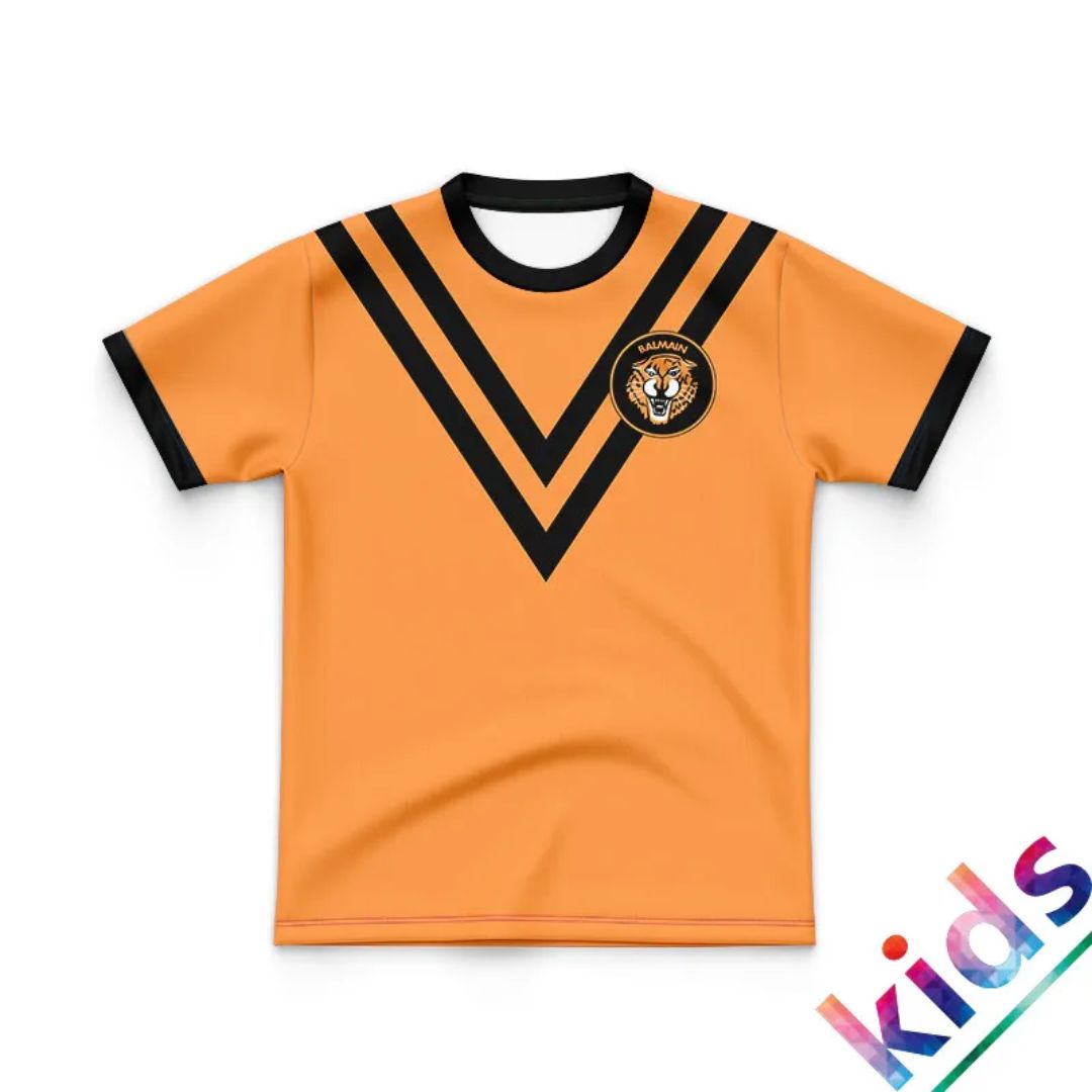 Balmain Tigers 1969 Kids Retro Jersey