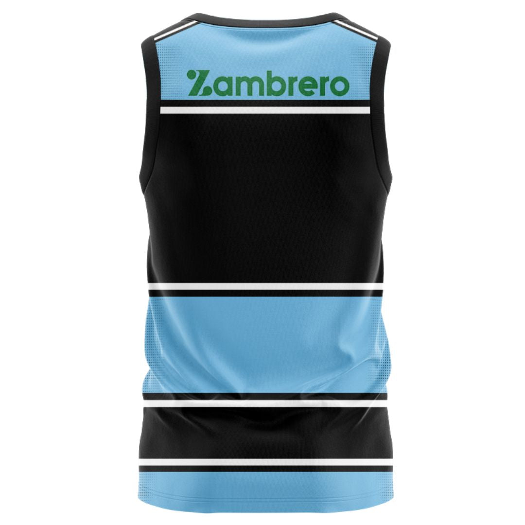 Cronulla Sutherland Sharks 2025 Warm Up Singlet