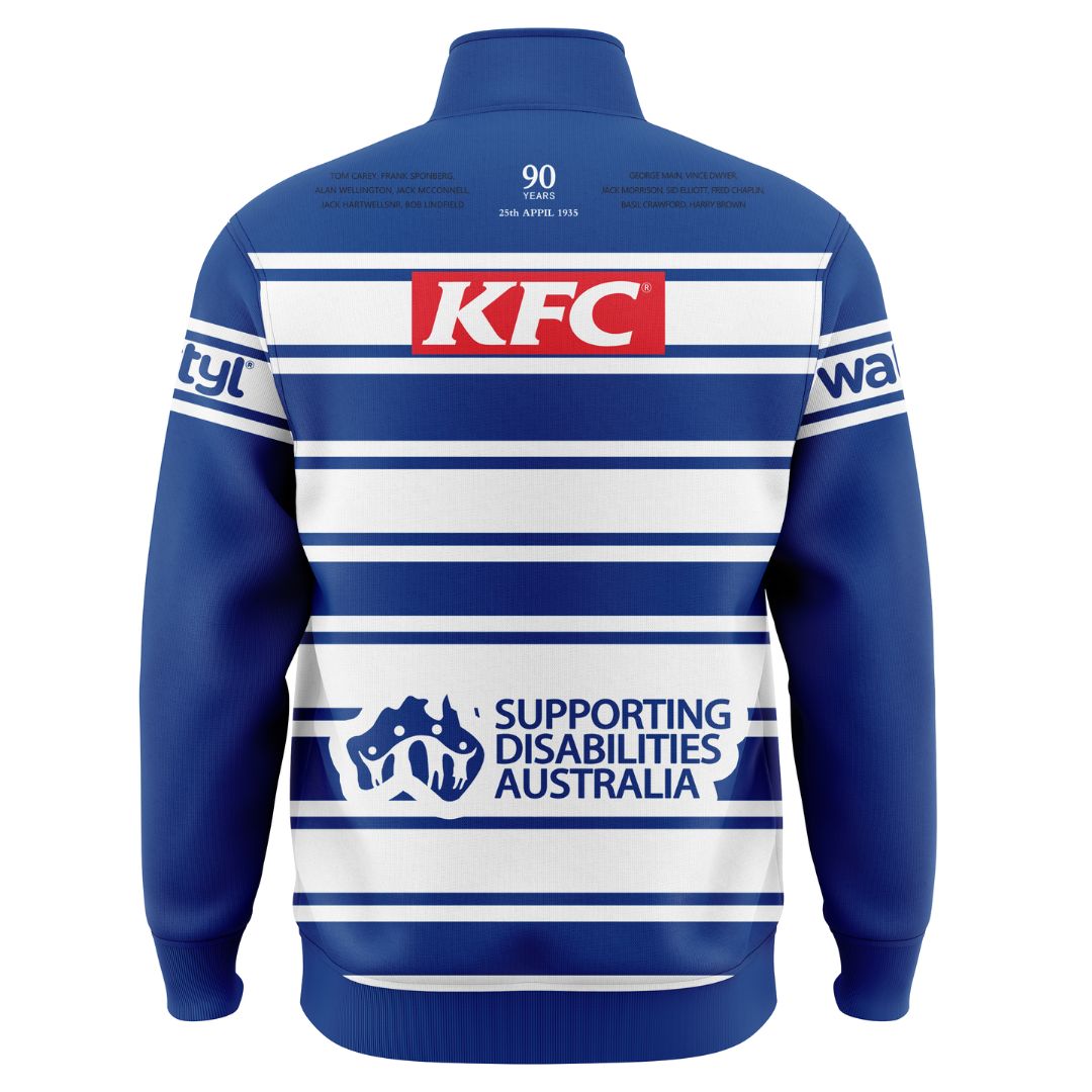 Canterbury Bankstown Bulldogs 1935 Commemorative Jacket with Zipper