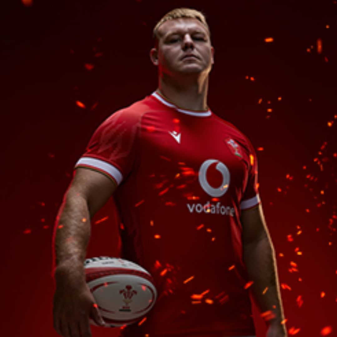 Wales Dragons Rugby 2024/25 Home Match Jersey