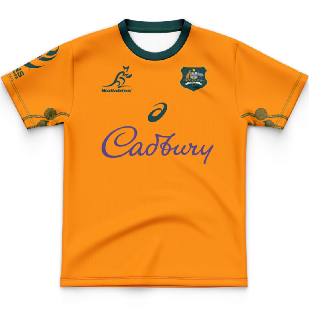 Australian Wallabies 2025 Kids Lions Tour Jersey