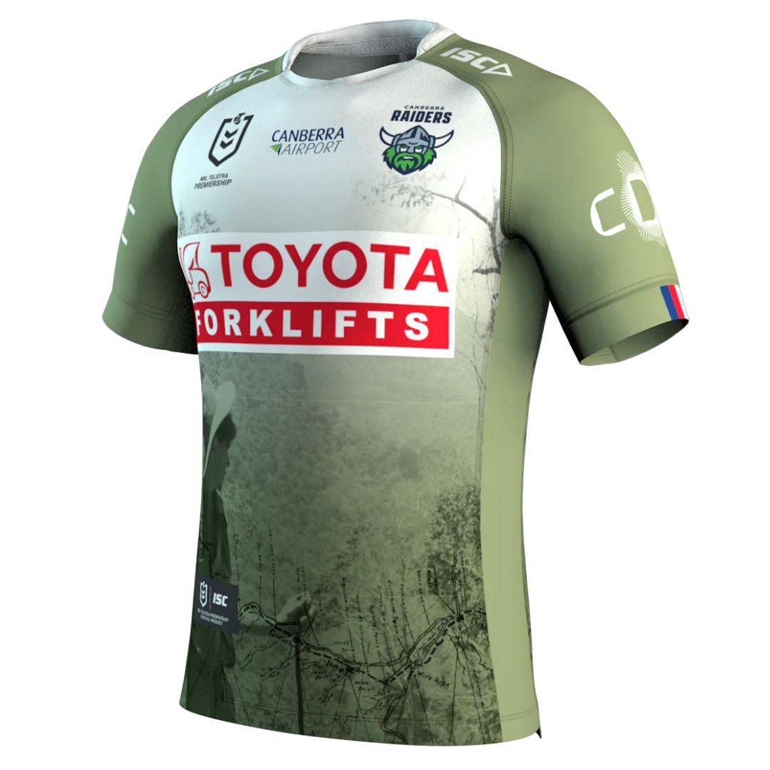 Canberra Raiders 2025 ANZAC Jersey
