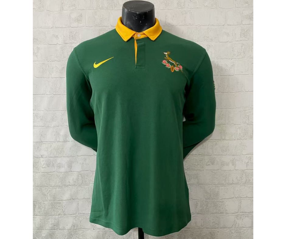 South Africa Springboks 2025 Long Sleeve 30th Anniversary Jersey