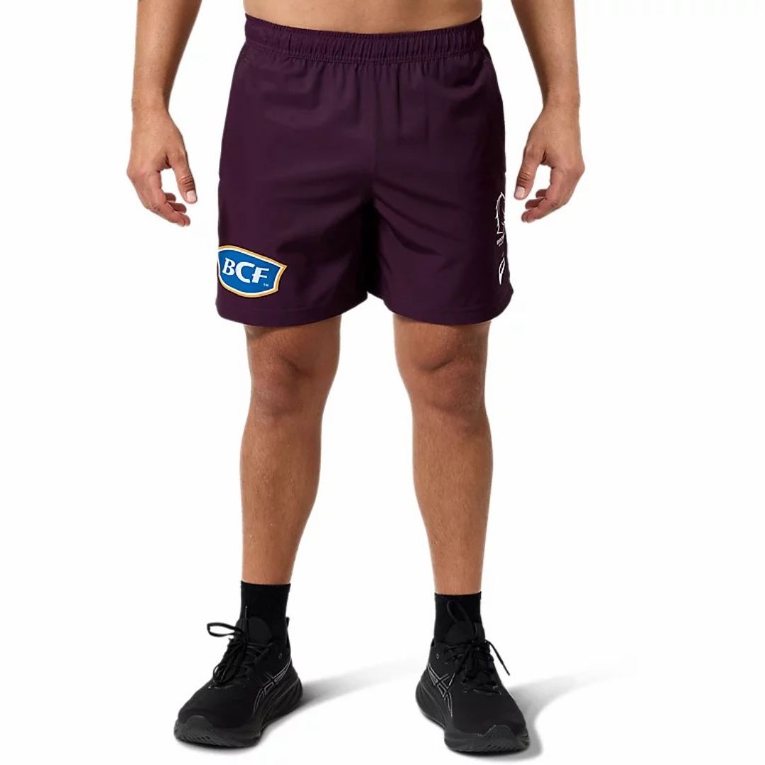 Brisbane Broncos 2025 Home Training Shorts