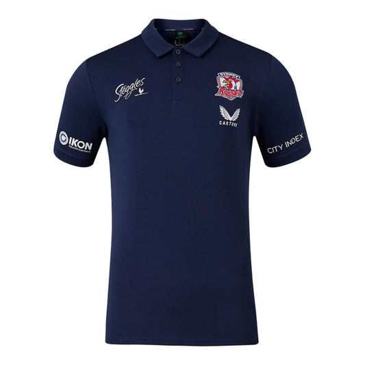 Sydney Roosters 2024 Media Polo Shirt