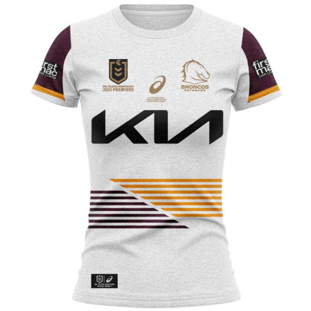 Brisbane Broncos 2025 Women's Premiers Shirt