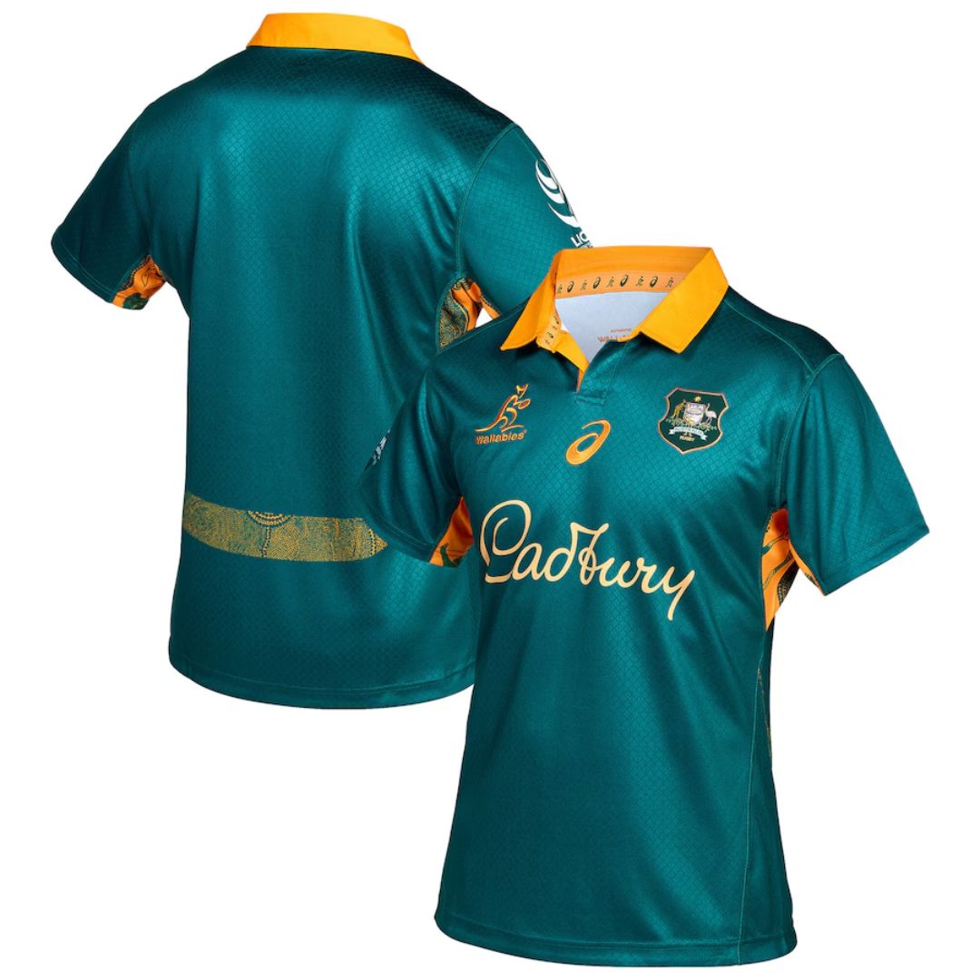 Australian Wallabies 2025 Lions Tour Warm Up Jersey
