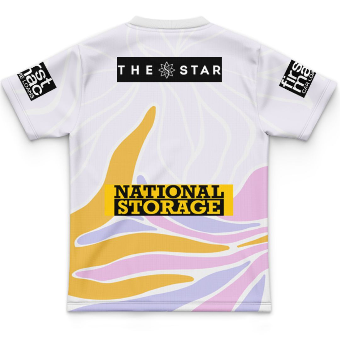 Brisbane Broncos 2025 Kids X Sabo Alternate Shirt