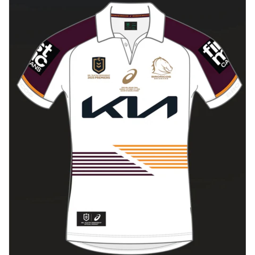 Brisbane Broncos 2025 Premiers Jersey