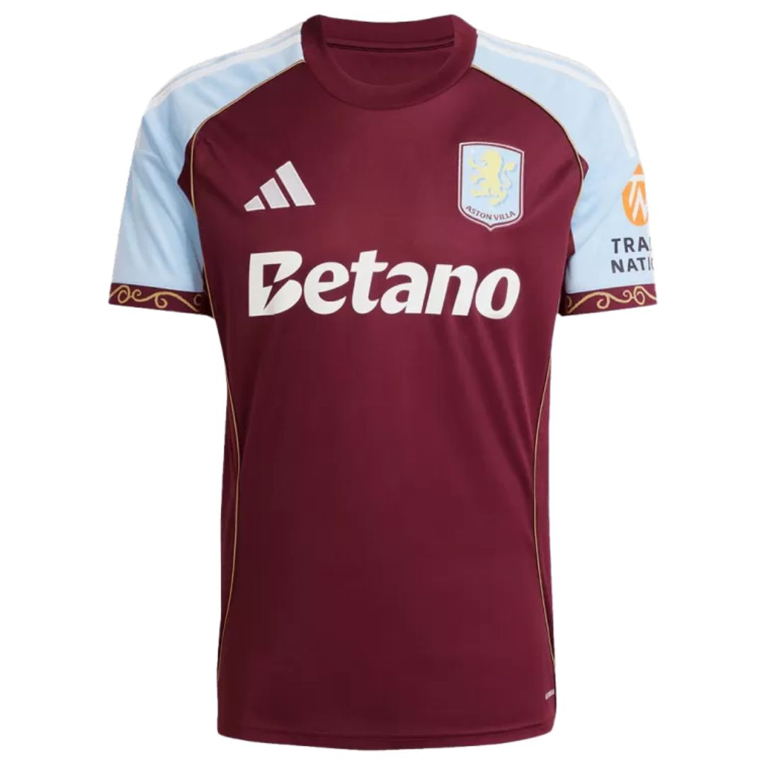 Aston Villa 2025/26 Home Jersey Shirt