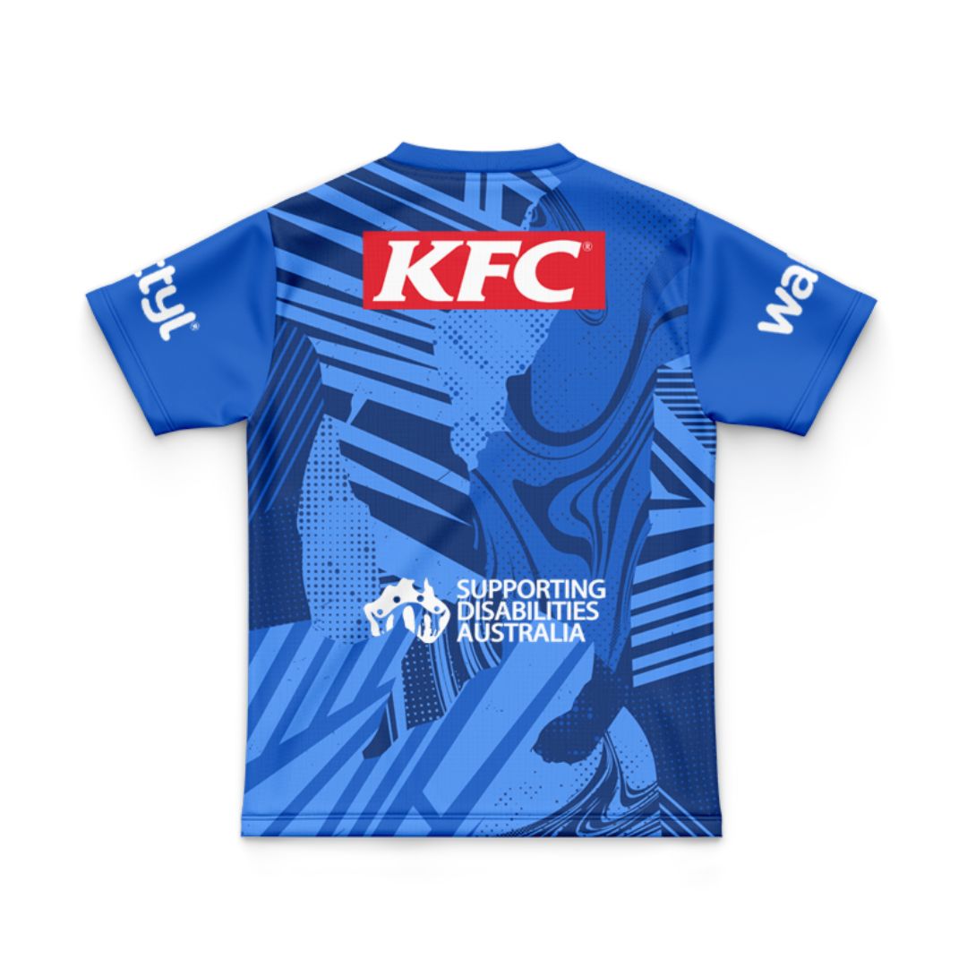 Canterbury Bankstown Bulldogs 2025 Kids Training Jersey
