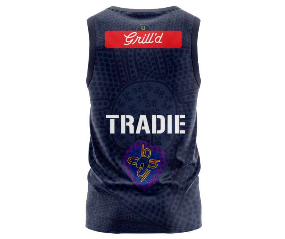 Melbourne Storm 2025 Indigenous Singlet