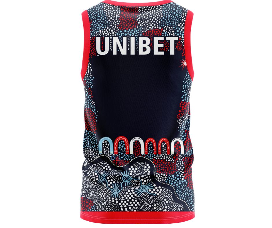 Sydney Roosters 2025 Indigenous Singlet