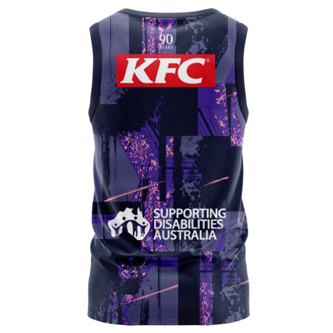 Canterbury Bankstown Bulldogs 2025 Captains Run Singlet