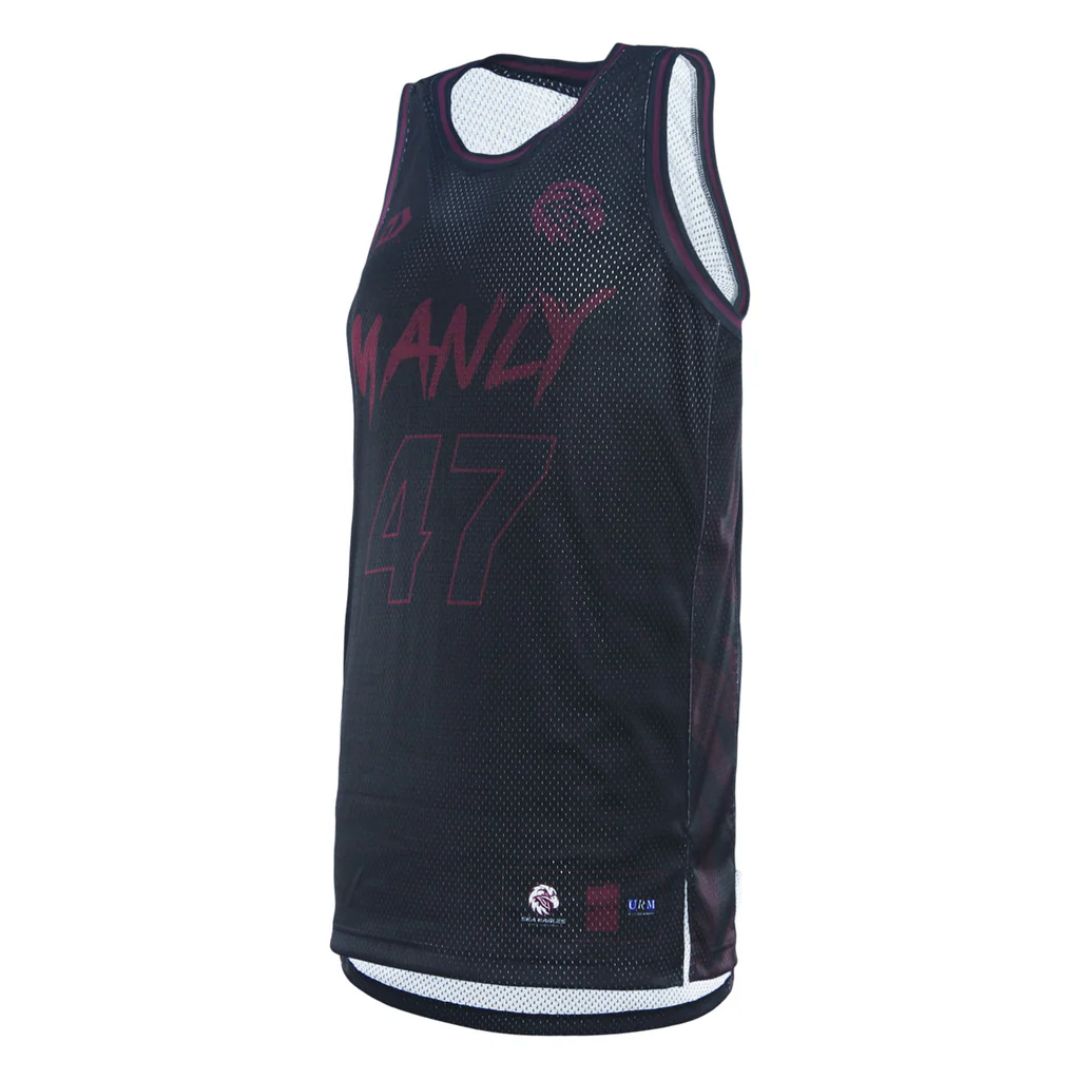 Manly Warringah Sea Eagles 2025 Basketball Singlet