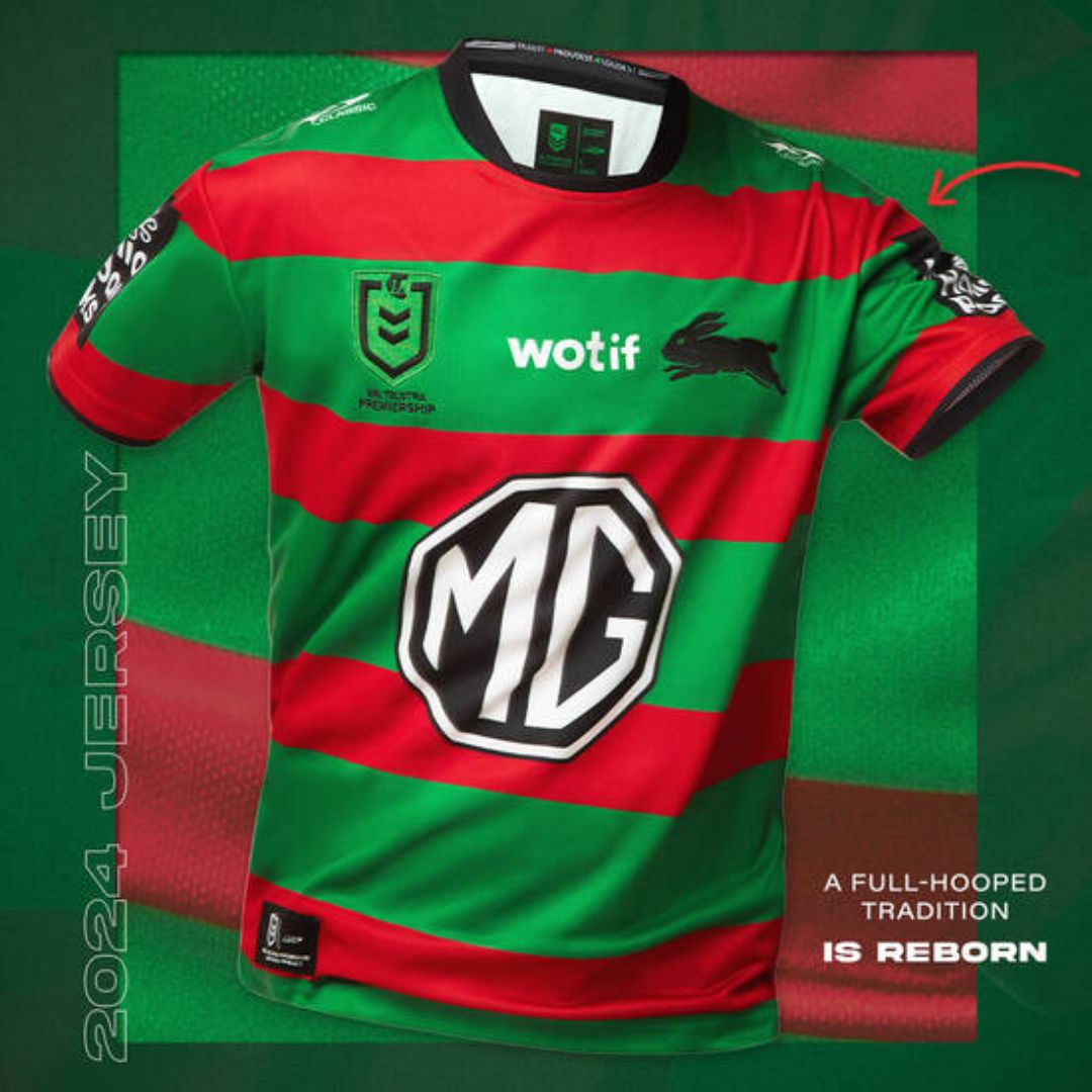 2024 South Sydney Rabbitohs Home Jersey