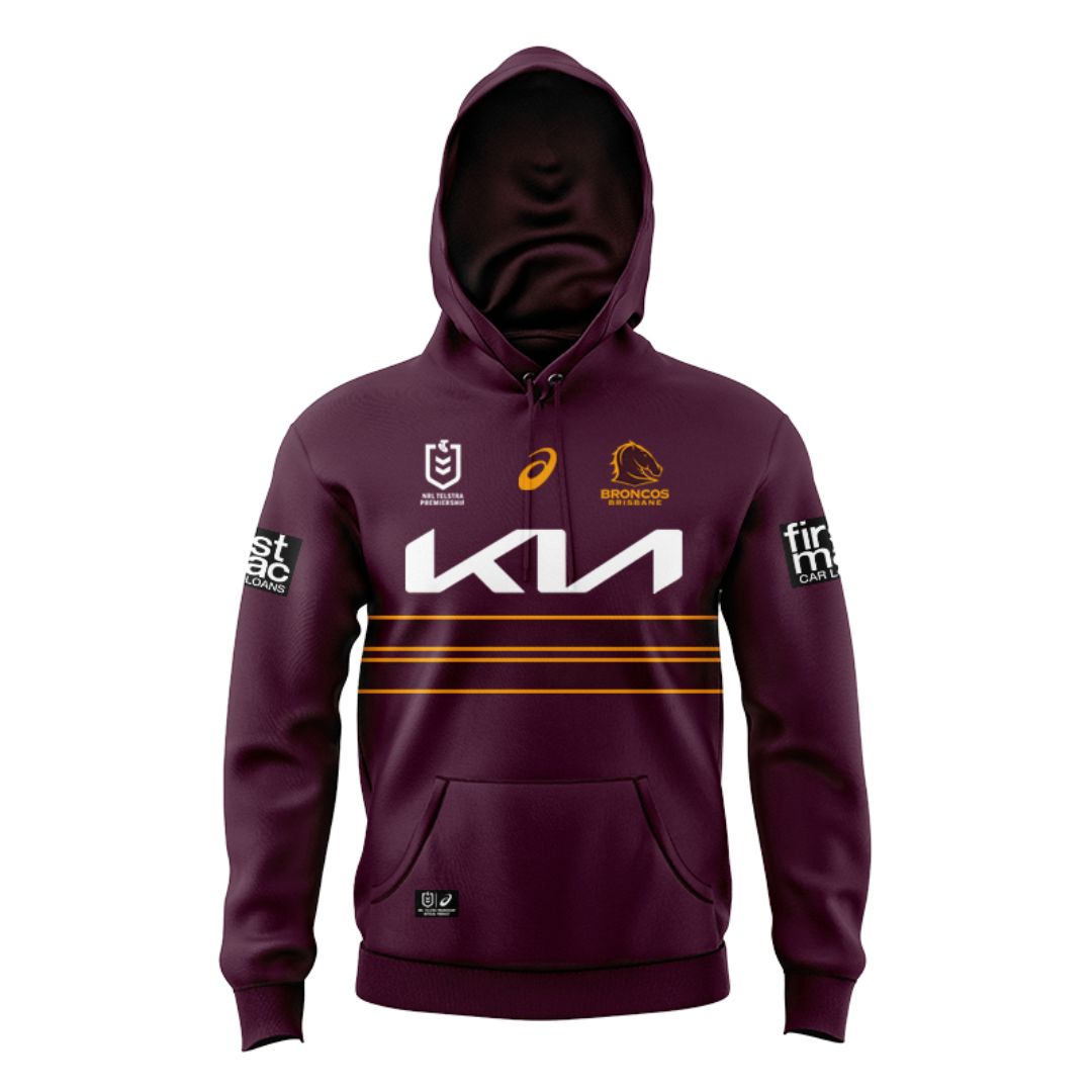Brisbane Broncos 2025 Home Hoodie