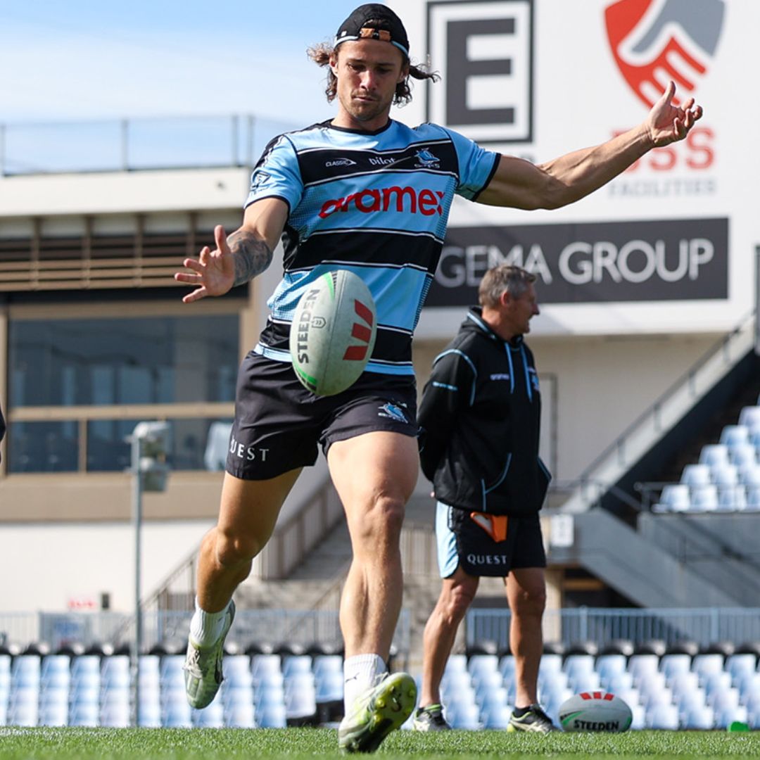 Cronulla Sutherland Sharks 2025 Warm Up Shirt