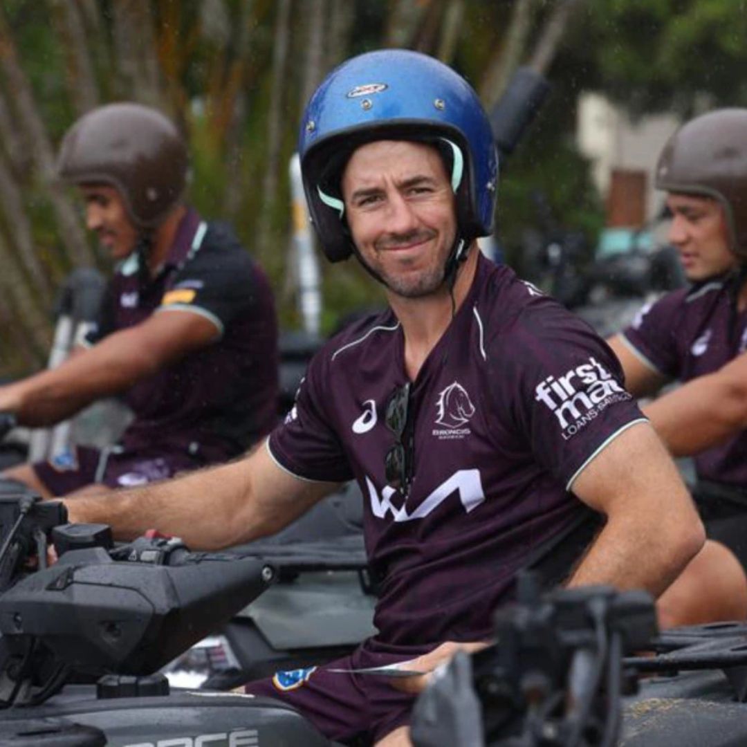 Brisbane Broncos 2025 Maroon Training Shirt
