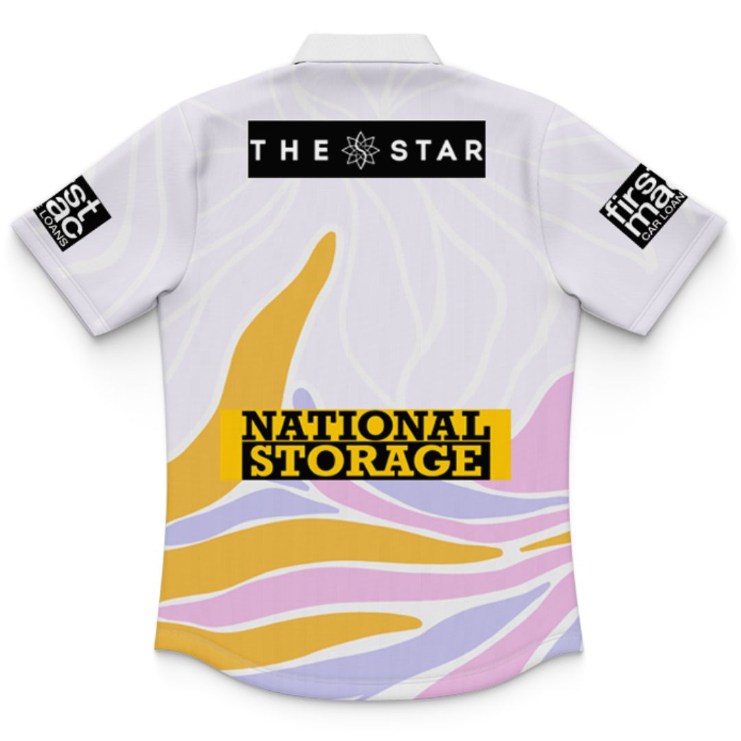 Brisbane Broncos 2025 Kids X Sabo Alternate Polo Shirt