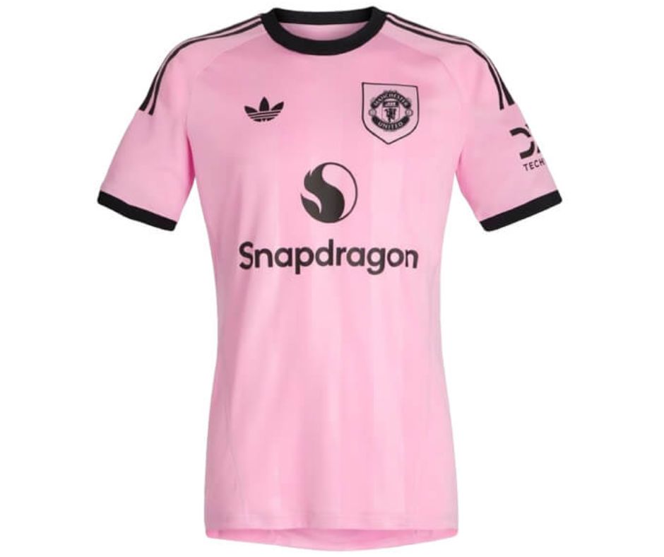 Manchester United 2025/26 Goalkeeper Pink Jersey Shirt Kit # 6