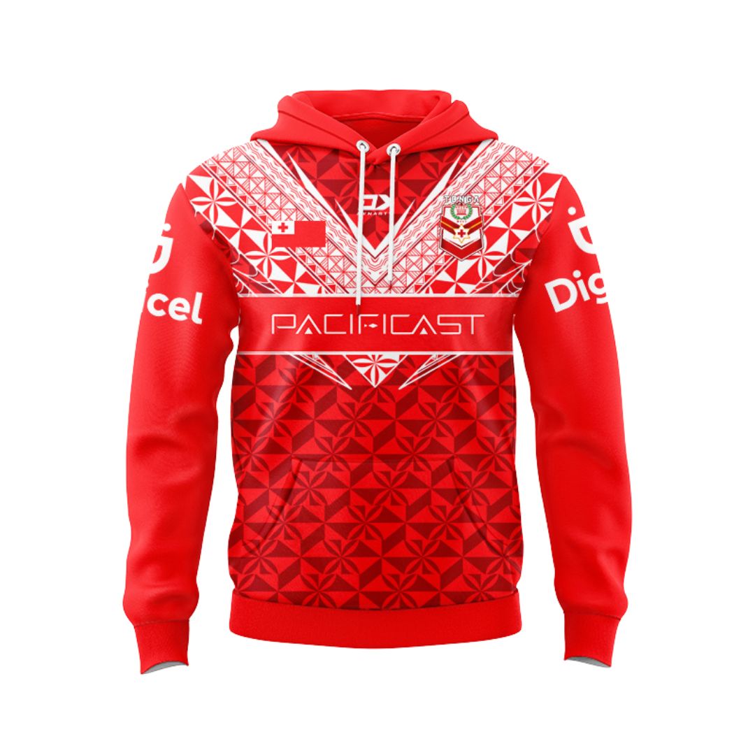 Mate Ma'a Tonga 2024 Rugby League Hoodie