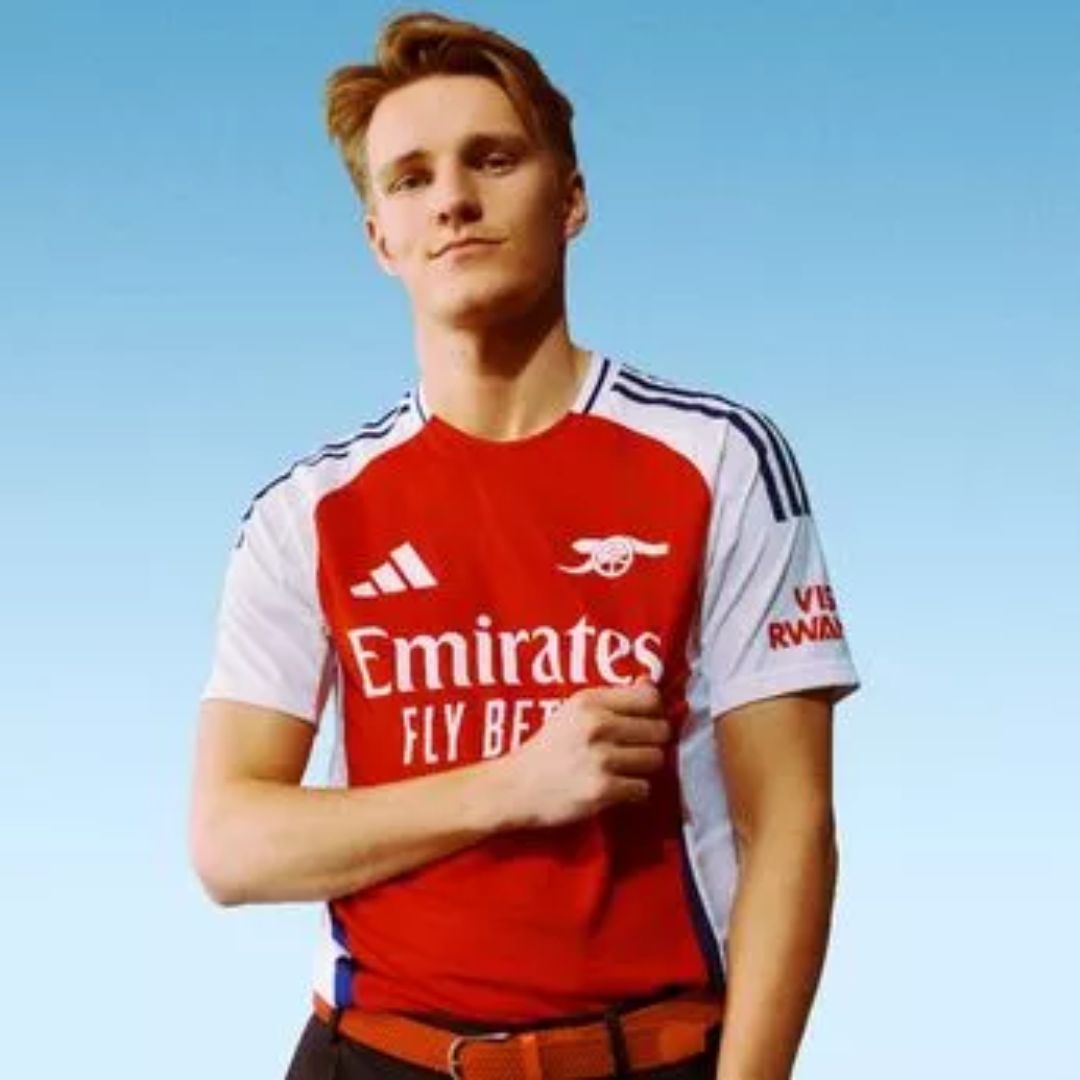 Arsenal Gunners 2024/25 Ødegaard #8 Home Jersey Shirt