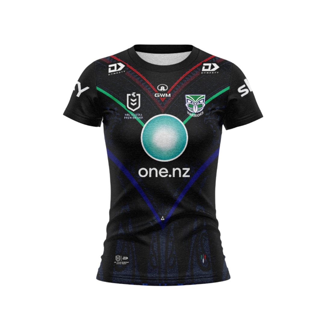New Zealand Warriors 2024 Women's Indigenous Shirt
