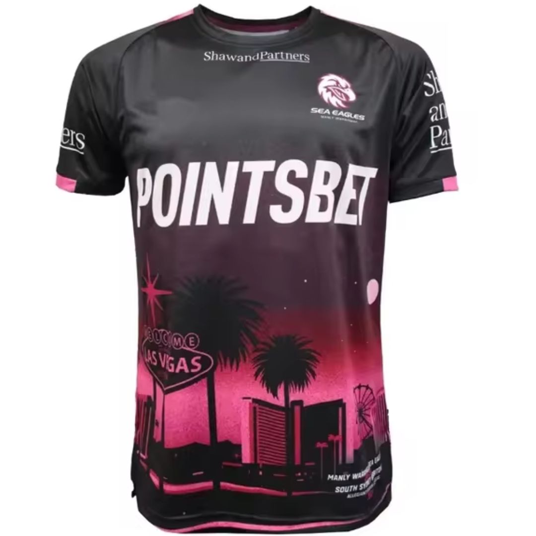 2024 Manly Warringah Sea Eagles Las Vegas Shirt