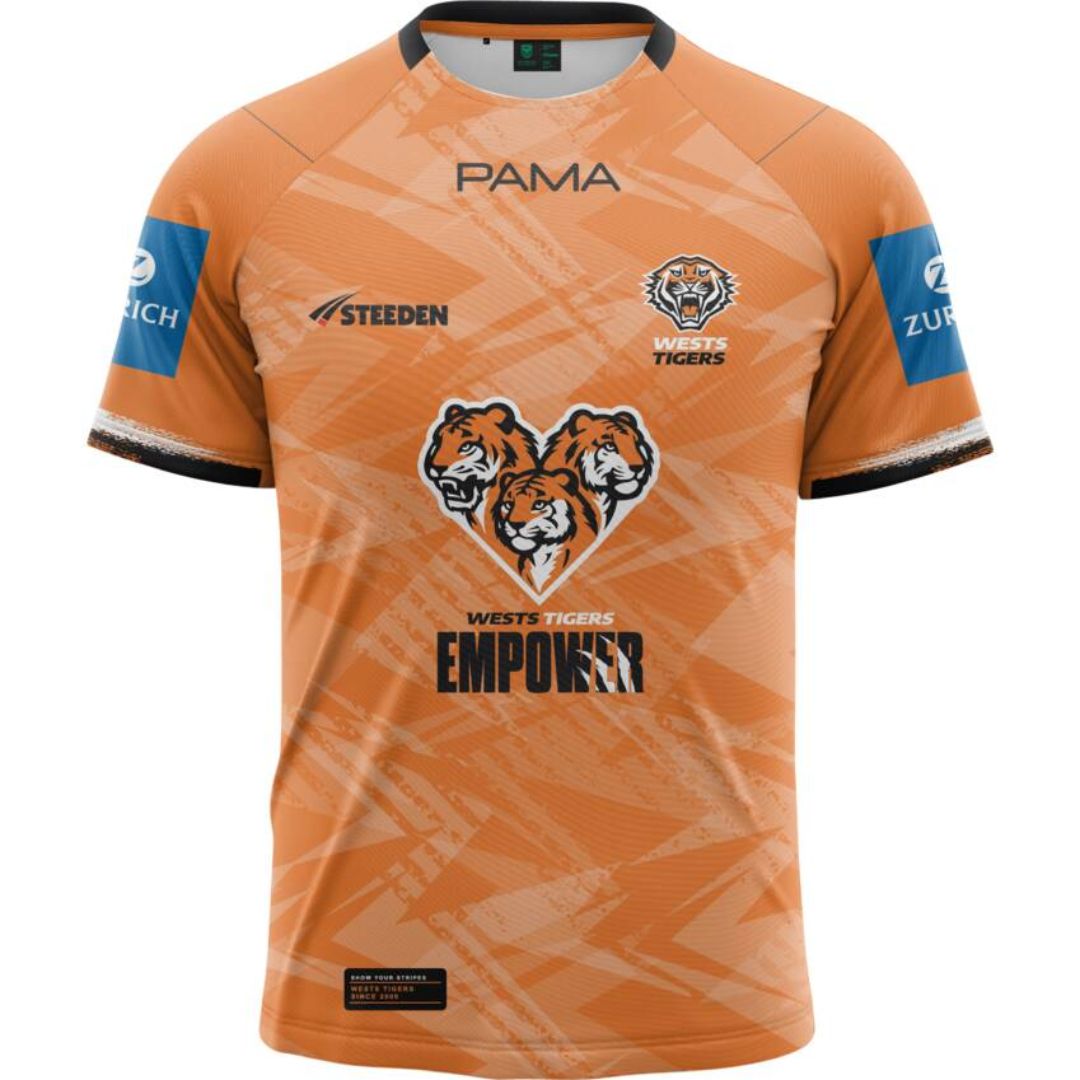 Wests Tigers 2025 Training Shirt