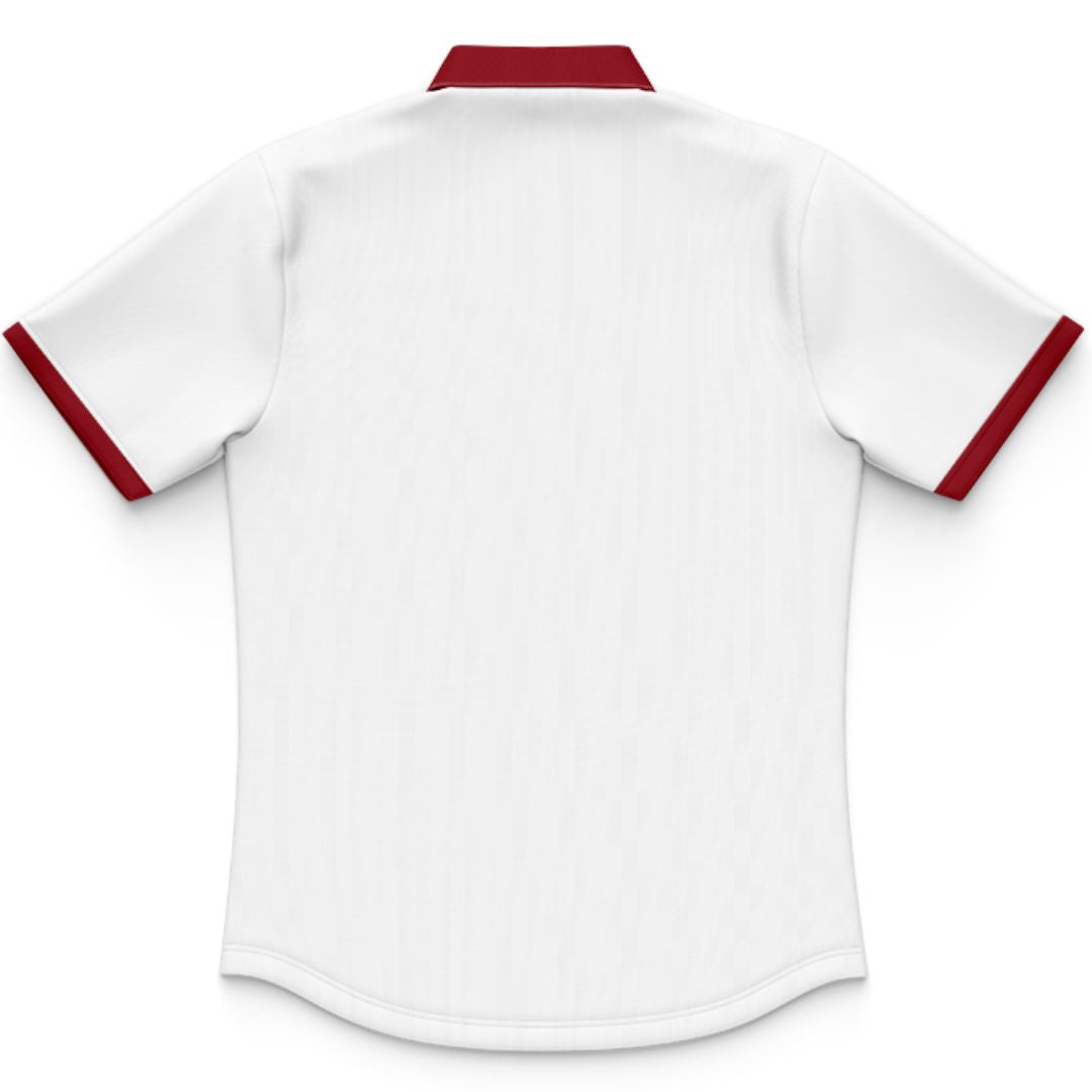British & Irish Lions 2025 Kids White Training Polo Shirt