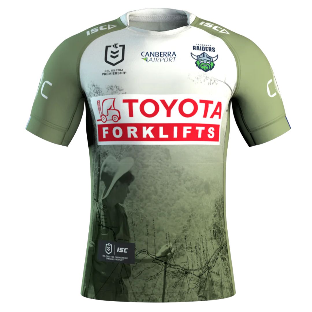 Canberra Raiders 2025 ANZAC Jersey
